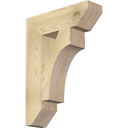 Ekena Millwork Westlake Slat Rough Sawn Bracket, Douglas Fir, 6"W x 22"D x 30"H BKT06X22X30WTL06RDF